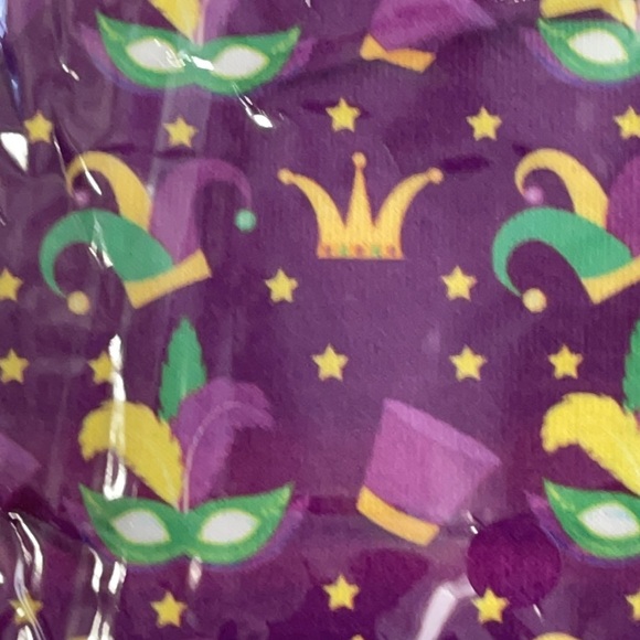 New set/2 Mardi Gras neck gaiter kid’s - Picture 5 of 5